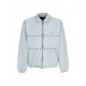 giubbotto jeans uomo rivets harrington denim jacket LIGHT BLUE