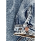 giubbotto jeans uomo spider denim ally jacket BLUE BLEACH