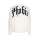 felpa leggera girocollo uomo foggy logo crewneck WHITE