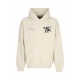 felpa leggera cappuccio uomo souls hoodie CREAM