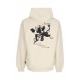 felpa leggera cappuccio uomo souls hoodie CREAM