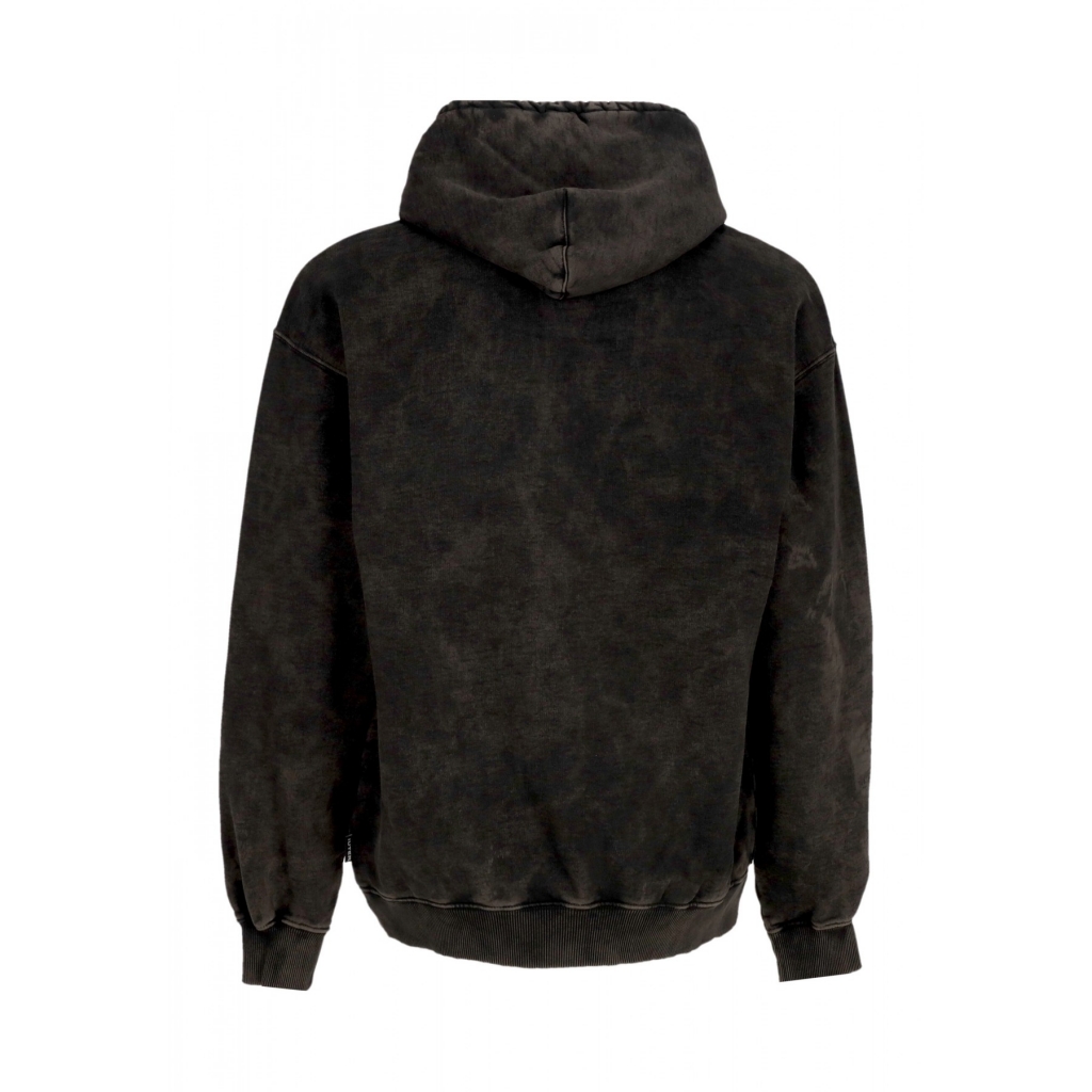 felpa leggera cappuccio uomo dreams marble hoodie BROWN
