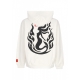 felpa leggera cappuccio uomo mermaid hoodie OFF WHITE