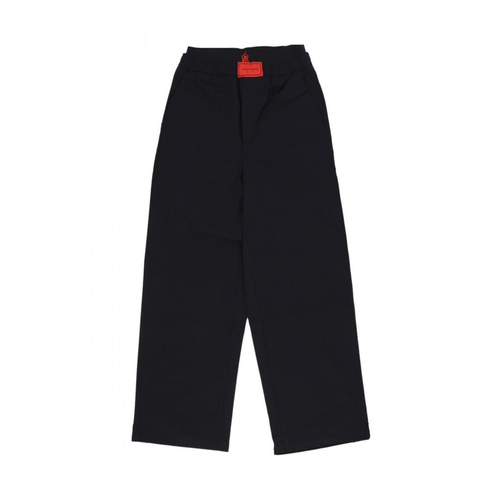 pantalone lungo uomo flames pants BLACK