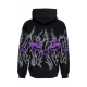 felpa leggera cappuccio uomo strange ambassador hoodie by plague labs hoodie BLACK