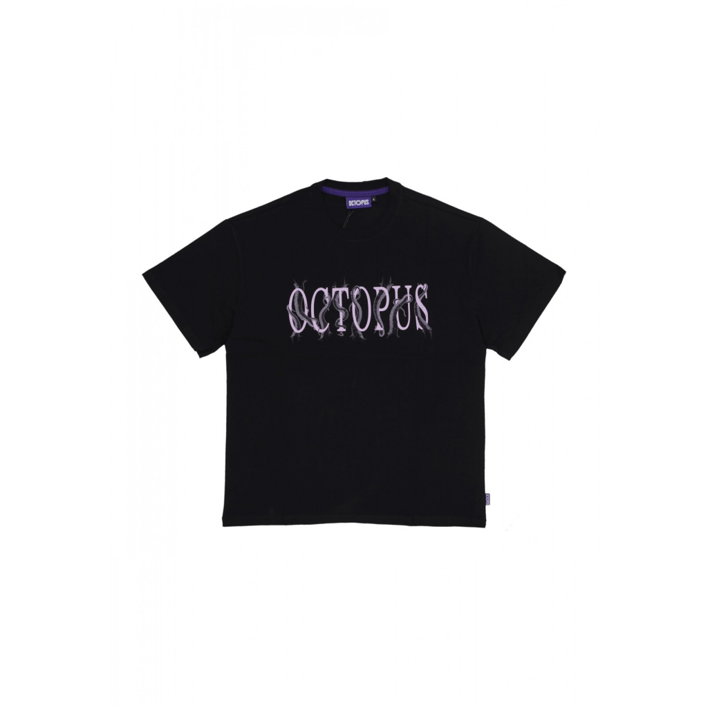 maglietta uomo tentacles logo tee BLACK