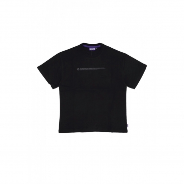 maglietta uomo outline logo tee BLACK