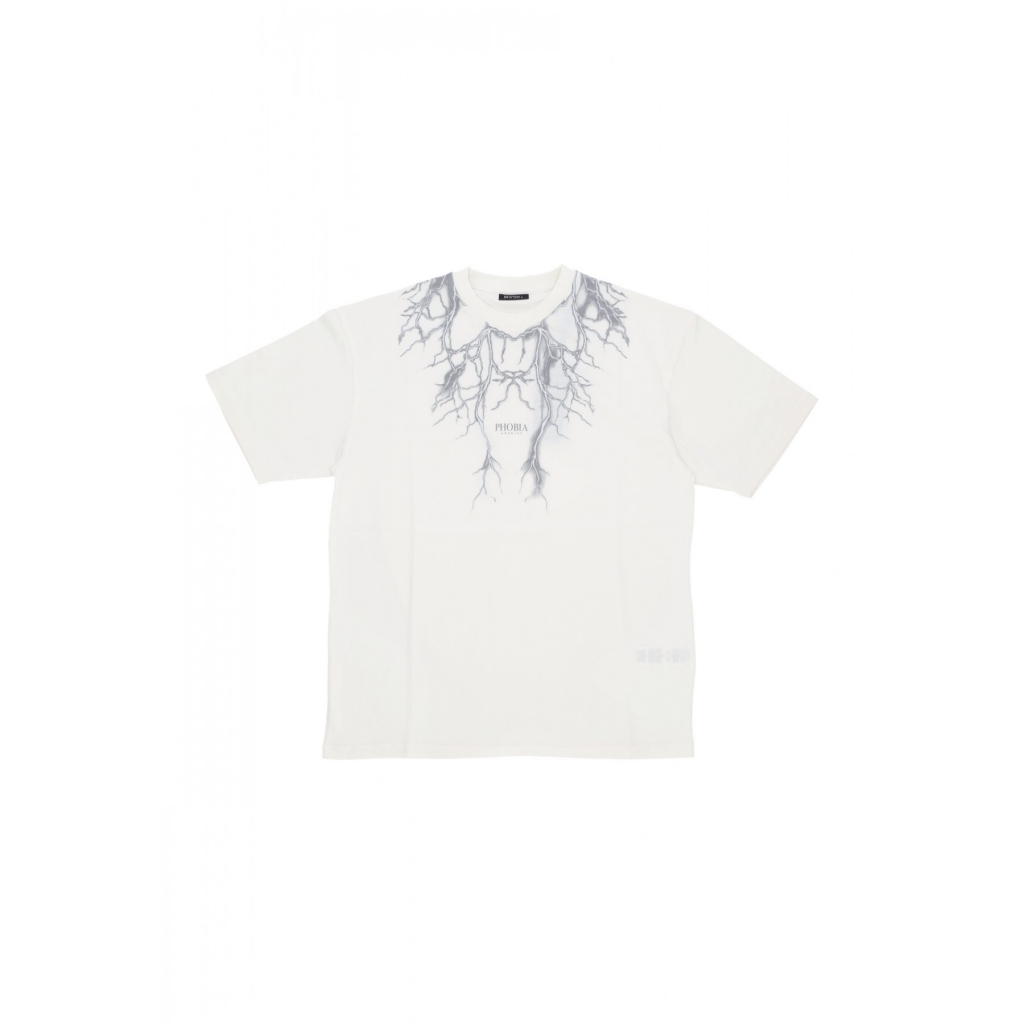 maglietta uomo reflective lightning tee WHITE