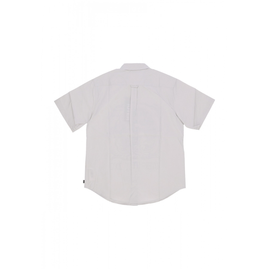 camicia manica corta uomo mith regular s/s shirt ICE