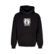 felpa leggera cappuccio uomo mith hoodie BLACK
