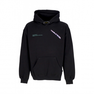 felpa leggera cappuccio uomo nymph hoodie BLACK
