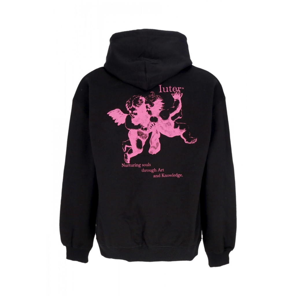 felpa leggera cappuccio uomo souls hoodie BLACK