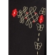felpa leggera cappuccio uomo western hoodie BLACK