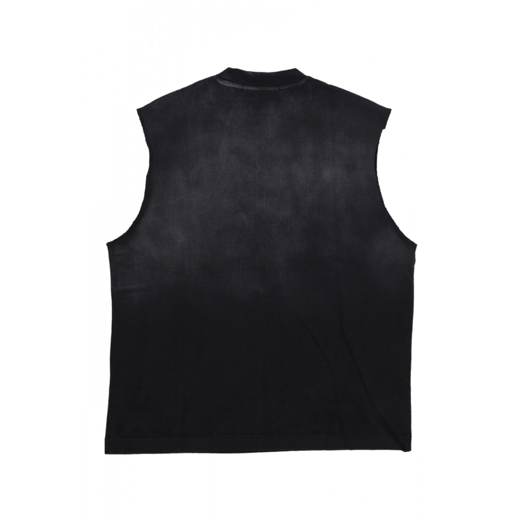 maglietta uomo sleeveless sweatshirt BLACK
