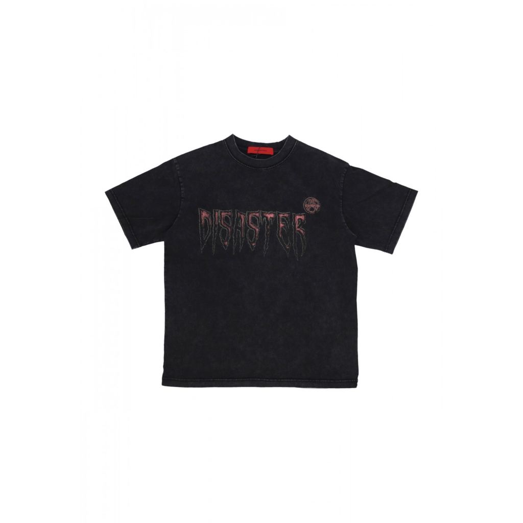 maglietta uomo acu disaster tee BLACK