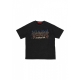 maglietta uomo acu rebels tee BLACK