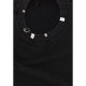 maglietta uomo acu piercing tee BLACK