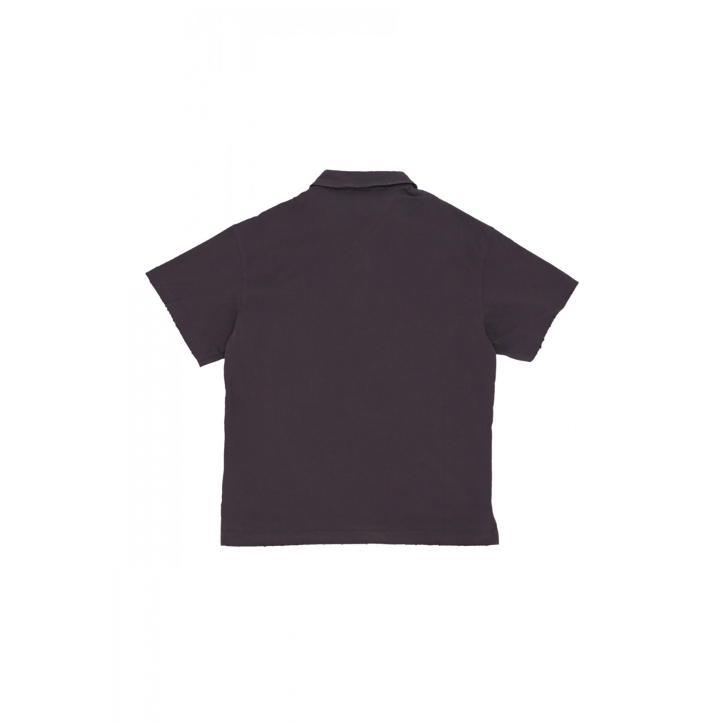 polo manica corta uomo acu polo tee DARK GREY