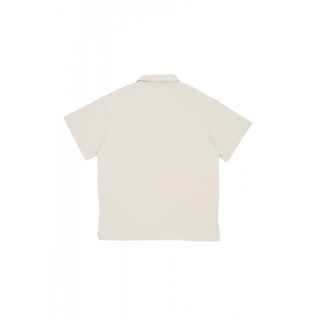 polo manica corta uomo acu polo tee BEIGE