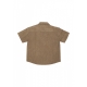 camicia manica corta uomo acu shirt KHAKI