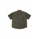 camicia manica corta uomo acu shirt GREEN