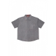 camicia manica corta uomo acu shirt GREY