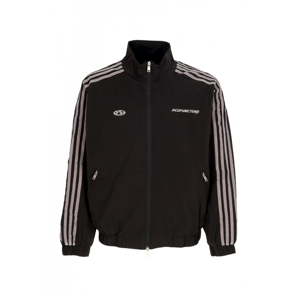 giacca tuta uomo zip up jacket BLACK
