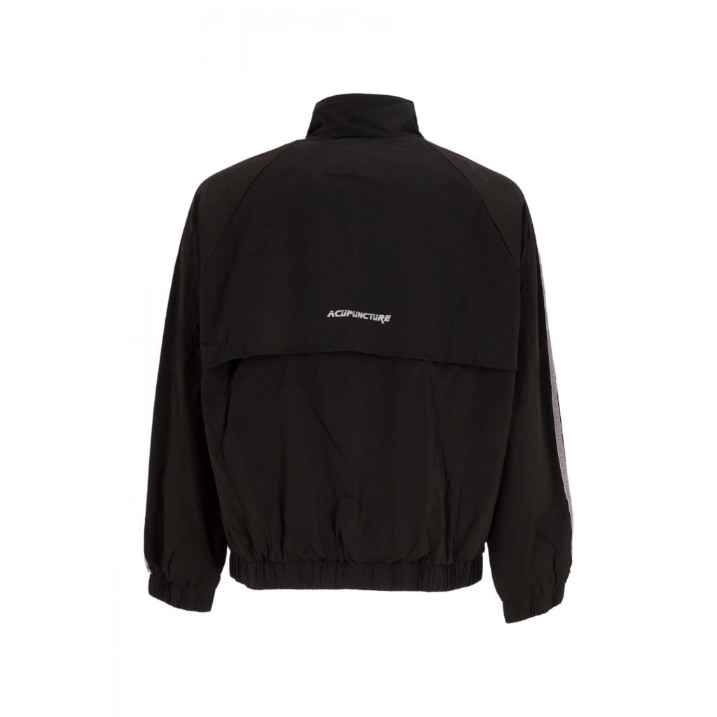 giacca tuta uomo zip up jacket BLACK