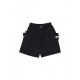 pantalone corto uomo acu cargo short BLACK