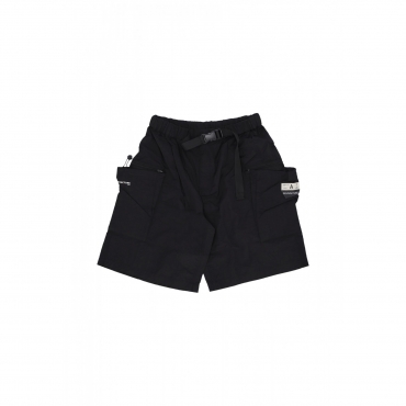 pantalone corto uomo acu cargo short BLACK