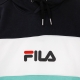 felpa leggera cappuccio uomo analu blocked hoody BISCAY GREEN/BLACK/BRIGHT WHITE