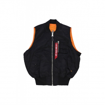 smanicato uomo ma-1 vest BLACK