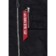 smanicato uomo ma-1 vest BLACK