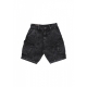 pantalone corto uomo canvas acid shorts BLACK