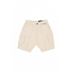pantalone corto uomo canvas acid shorts VINTAGE WHITE