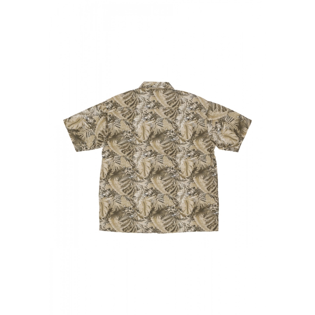 camicia manica corta uomo honolulu safari shirt SAND CAMO