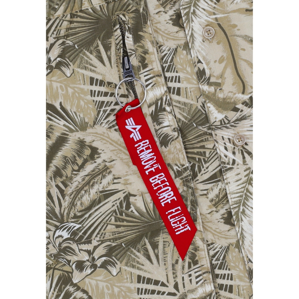 camicia manica corta uomo honolulu safari shirt SAND CAMO