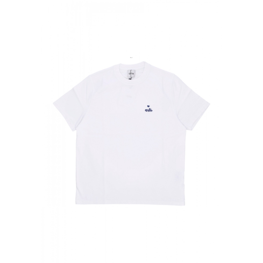 maglietta uomo heart logo tee WHITE