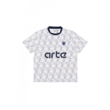 maglietta uomo football shirt WHITE/NAVY
