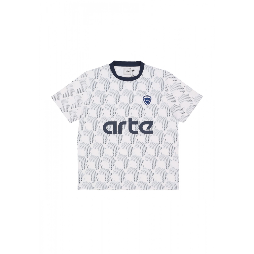 maglietta uomo football shirt WHITE/NAVY