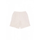 pantalone corto uomo crochet short CREAM