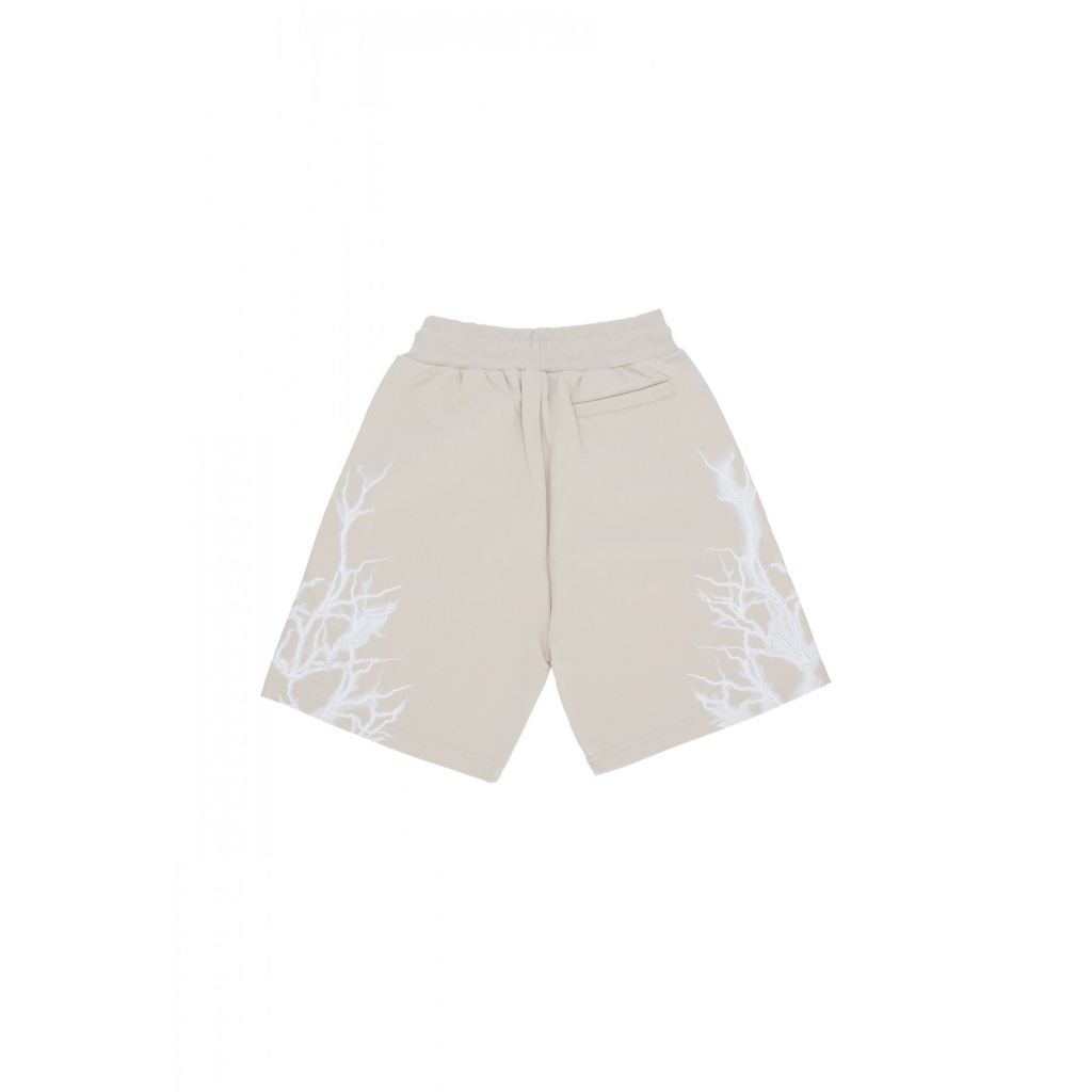 pantalone corto tuta uomo white lightning shorts SAND