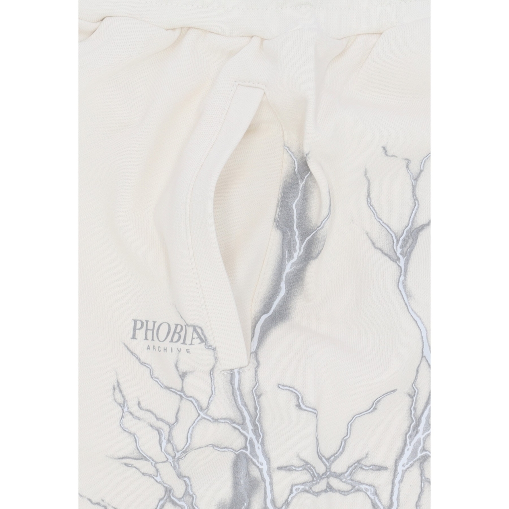 pantalone corto tuta uomo reflective lightning shorts OFF WHITE