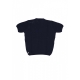 maglietta manica lunga uomo crochet knit tee NAVY