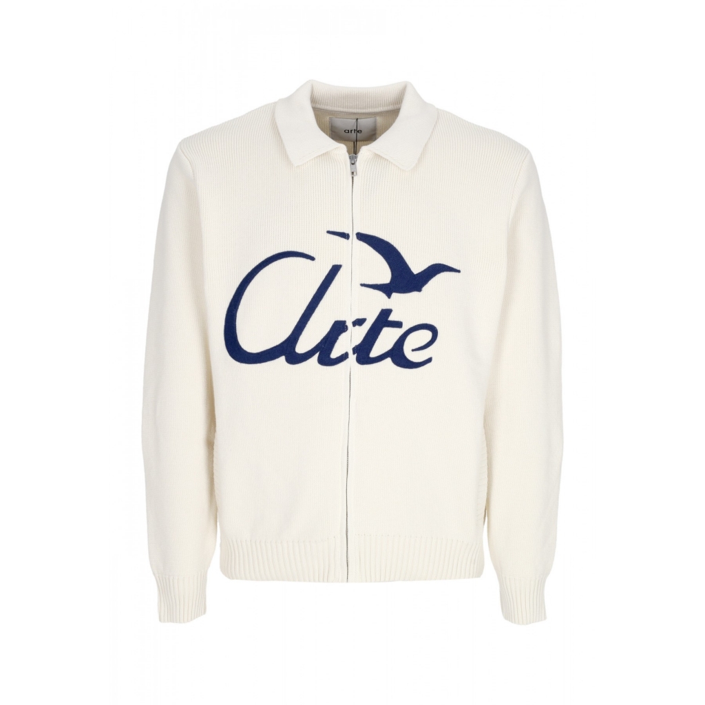maglione uomo bird logo knit CREAM