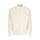 felpa leggera collo alto uomo braid strip jacket CREAM