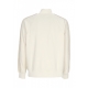 felpa leggera collo alto uomo braid strip jacket CREAM