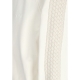 felpa leggera collo alto uomo braid strip jacket CREAM