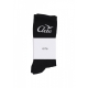calza media uomo bird logo socks BLACK