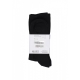 calza media uomo bird logo socks BLACK